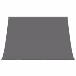 vidaXL Retractable Awning Privacy Screen Anthracite 250x150 cm Fabric & Steel