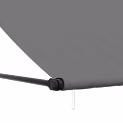 vidaXL Retractable Awning Privacy Screen Anthracite 250x150 cm Fabric & Steel - Additional view 6