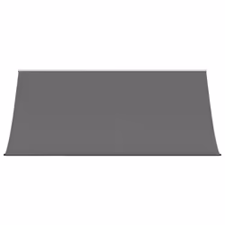 vidaXL Retractable Awning Privacy Screen Anthracite 300x150 cm Fabric & Steel