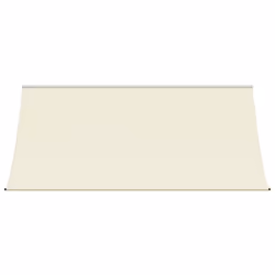vidaXL Retractable Awning Privacy Screen Cream 300x150 cm Fabric and Steel - Additional view 2