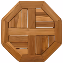 vidaXL Table Top Replacement Table Top Coffee Dining Table Top Solid Wood Teak - 40 x 40 x 2.5 cm