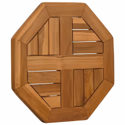 vidaXL Table Top Replacement Table Top Coffee Dining Table Top Solid Wood Teak - 40 x 40 x 2.5 cm