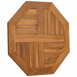 vidaXL Table Top Replacement Table Top Coffee Dining Table Top Solid Wood Teak - 60 x 60 x 2.5 cm