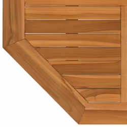 vidaXL Table Top Replacement Table Top Coffee Dining Table Top Solid Wood Teak - 80 x 80 x 2.5 cm - Additional view 5