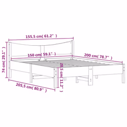 VidaXL 3216360 bed frame - Additional view 8