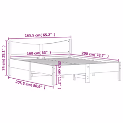 VidaXL 3216365 bed frame - Additional view 8