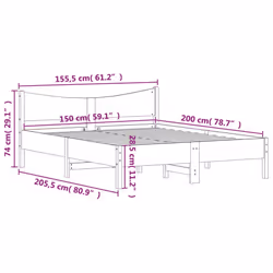 VidaXL 3216366 bed frame - Additional view 8