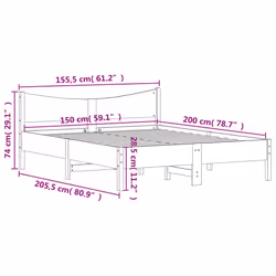 VidaXL 3216367 bed frame - Additional view 8