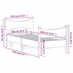 VidaXL 3216369 bed frame - Additional view 8