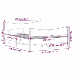 VidaXL 3216373 bed frame - Additional view 8