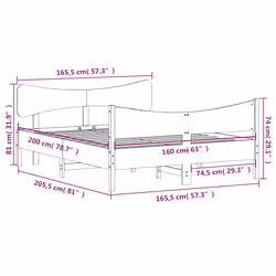 VidaXL 3216377 bed frame - Additional view 8