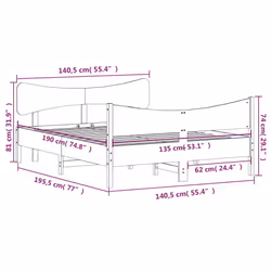 VidaXL 3216397 bed frame - Additional view 6