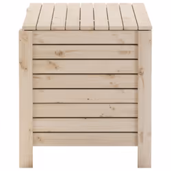 vidaXL Storage Box with Lid Blanket Box Storage Chest Toy Box Solid Wood Pine - Additional view 4