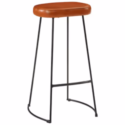 vidaXL Bar Set 3 Piece Bar Table and Chairs Solid Rough Wood Mango and Metal