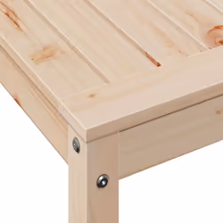 vidaXL Potting Table with Shelf Potting Bench Plant Table Solid Wood Pine - natural pine, 82.5 x 50 x 75 cm - Additional view 7