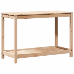 vidaXL Potting Table with Shelf Potting Bench Plant Table Solid Wood Pine - Additional view 6