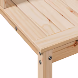 vidaXL Potting Table with Shelves Potting Bench Plant Table Solid Wood Pine - Additional view 7
