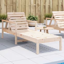 VidaXL 832538 outdoor chair Terrace Padded seat Pinewood