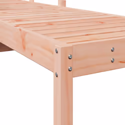 vidaXL Sun Lounger Sun Bed Day Bed Patio Outdoor Lounge Chair Solid Wood Pine - natural douglas - Additional view 7