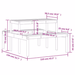 VidaXL 832557 outdoor table - Additional view 8