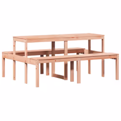 vidaXL Picnic Table Outdoor Dining Table Patio Garden Table Solid Wood Douglas - Additional view 5