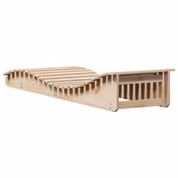 vidaXL Sun Loungers Sun Bed Day Bed Outdoor Lounge Chair 2 pcs Solid Wood Pine - Additional view 6