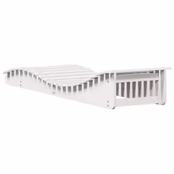 VidaXL 832574 outdoor chair Lounge Padded seat Pinewood White - Additional view 6