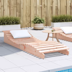 VidaXL 832578 outdoor chair Lounge Padded seat Wood