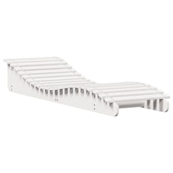VidaXL 832581 outdoor chair Lounge Padded seat Pinewood White