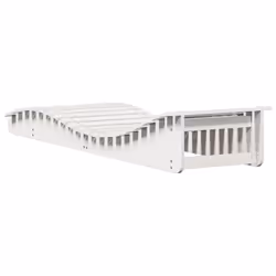 VidaXL 832581 outdoor chair Lounge Padded seat Pinewood White - Additional view 6
