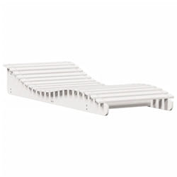 VidaXL 832585 outdoor chair Lounge Padded seat Pinewood White