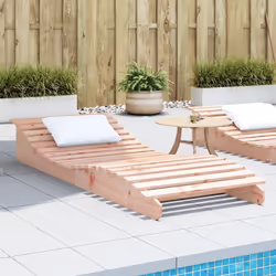 VidaXL 832587 outdoor chair Lounge Padded seat Wood