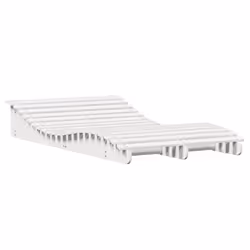 VidaXL 832589, Lounge, Padded seat, Pinewood, White, 80 kg, 1100 mm