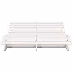 VidaXL 832589 outdoor chair Lounge Padded seat Pinewood White - Additional view 4