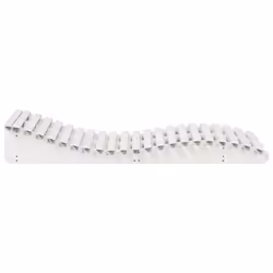 VidaXL 832589 outdoor chair Lounge Padded seat Pinewood White - Additional view 5
