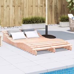 VidaXL 832591 outdoor chair Lounge Padded seat Wood