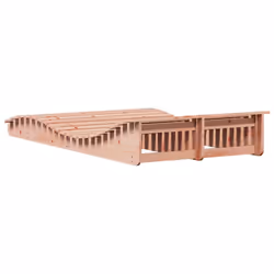 VidaXL 832591 outdoor chair Lounge Padded seat Wood - Additional view 5