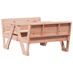 vidaXL Picnic Table for Kids Sand and Water Play Table Solid Wood Douglas
