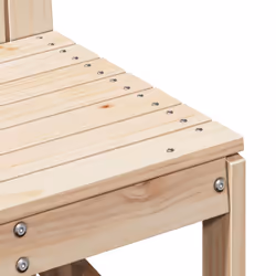 vidaXL Garden Chair Patio Dining Chair Outdoor Seat Chair Solid Wood Pine - Additional view 6