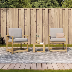 VidaXL 832634 outdoor chair Terrace Pinewood