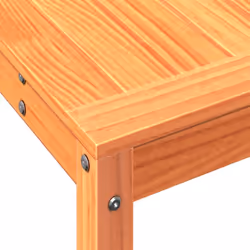 vidaXL Potting Table with Shelf Garden Potting Bench Wax Brown Solid Wood Pine - Additional view 7
