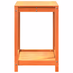 vidaXL Potting Table with Shelf Potting Bench Plant Table Solid Wood Pine - wax brown, 82.5 x 50 x 75 cm - Additional view 5