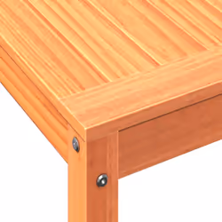 vidaXL Potting Table with Shelf Potting Bench Plant Table Solid Wood Pine - wax brown, 82.5 x 50 x 75 cm - Additional view 7