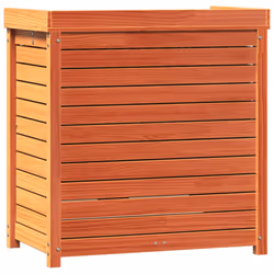 vidaXL Potting Table with Shelves Garden Potting Bench Brown Solid Wood Pine - Additional view 6