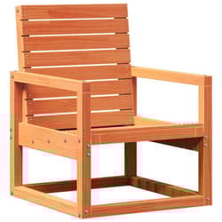 VidaXL 844645 outdoor chair Terrace Padded seat Pinewood Brown