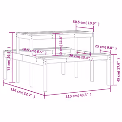 VidaXL 844647 outdoor table - Additional view 8