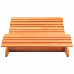 VidaXL 844653 outdoor chair Lounge Padded seat Pinewood Brown - Additional view 4