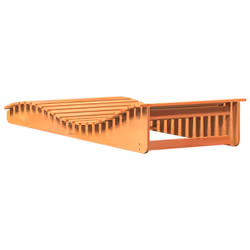 VidaXL 844653 outdoor chair Lounge Padded seat Pinewood Brown - Additional view 6