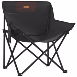 VidaXL 366548 outdoor chair Terrace Polyester, Steel Black - Additional view 4