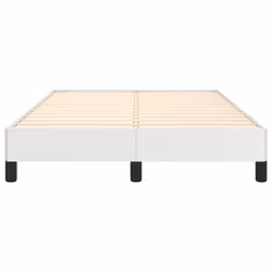 vidaXL Bed Frame Bed Base Bedstead Grey 120x190 cm Small Double Faux Leather - white - Additional view 4